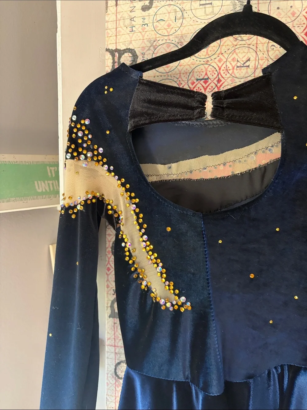 Girls' Figure Skating Dress, bespoke design